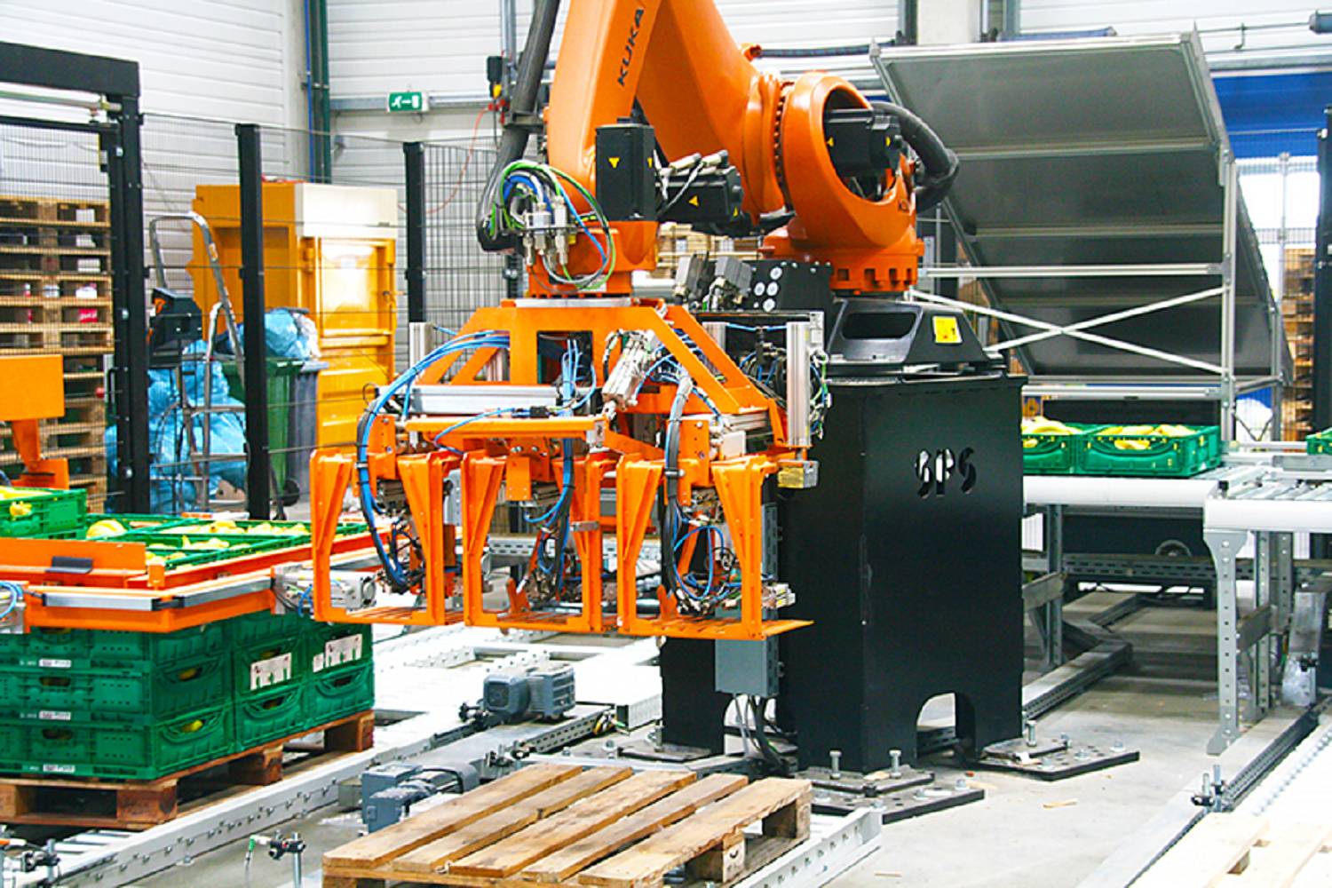 Palletising automation process